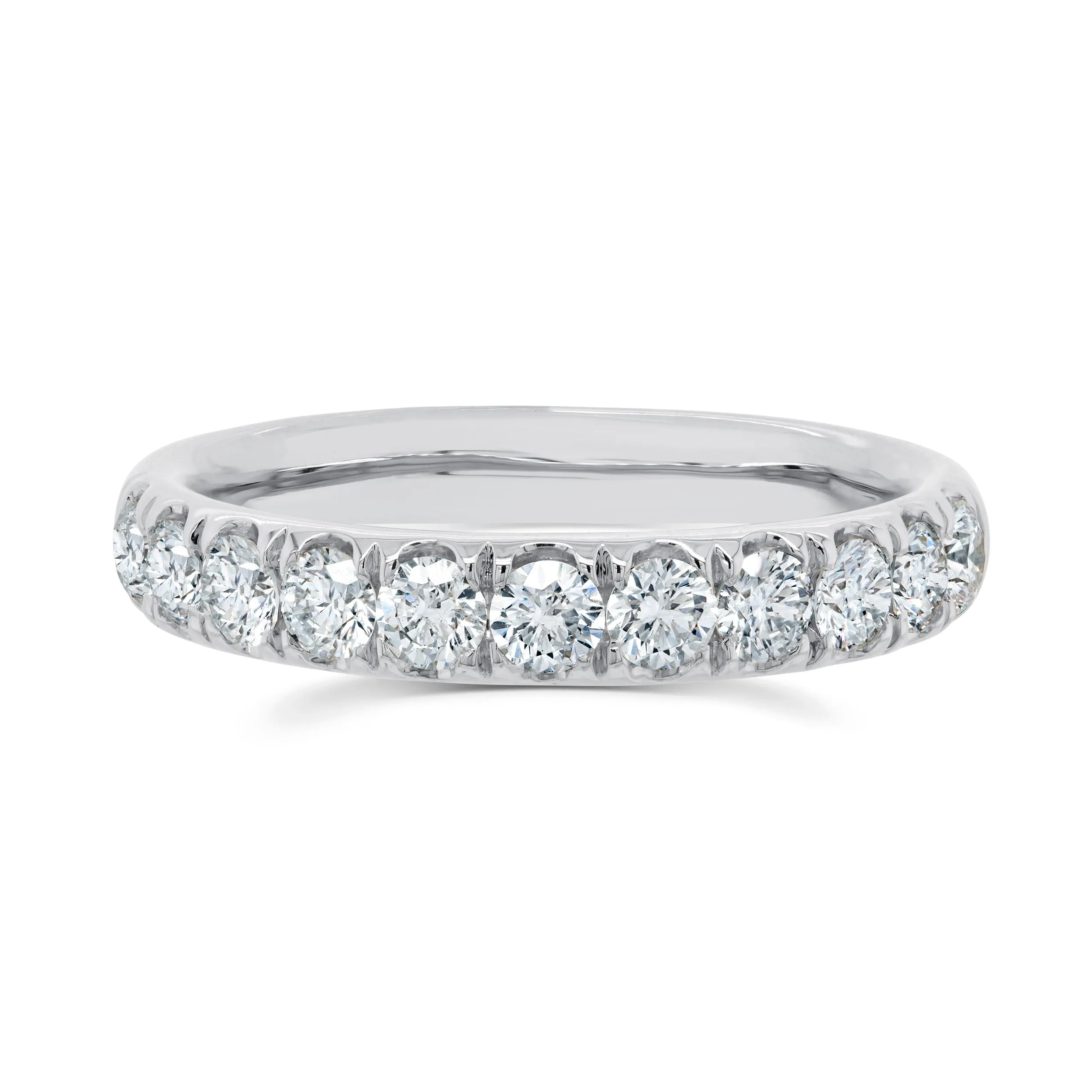 1 Carat Diamond Half Eternity Band