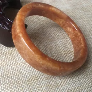 10% OFF- 55/56/57mm Certified Natural Red Jadeite Emerald A*Jade HandCarved Bangle B119