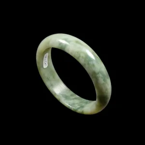 10% OFF- 56/57/58mm Certified Natural Emerald Jadeite Emerald A*Jade HandCarved Bangle JK2735
