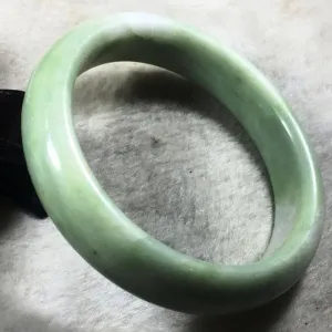 10% OFF- 58/59/60 mm Certified Natural Jadeite Emerald Jade Bracelet Bangle《Grade A》012