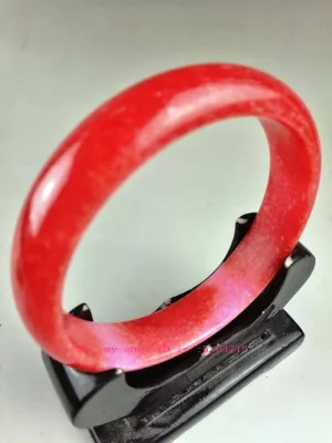 10% OFF- 60/61 mm-Certified Natural Jadeite Emerald Jade Bracelet Bangle《Grade A》A201720