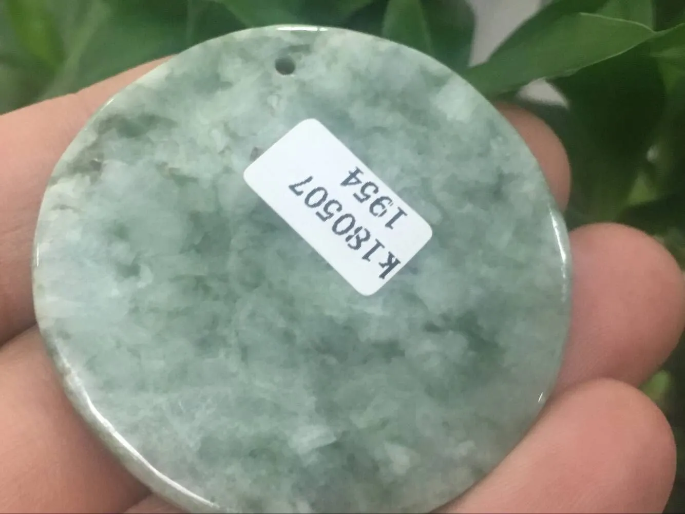 10% OFF- Certified Natural Jadeite Emerald A*Jade Carved Dragon Pendant K954