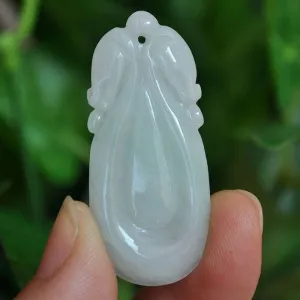 10% OFF- Certified Natural Jadeite Emerald Jade Ssangyong Pendant 《Grade A》4862