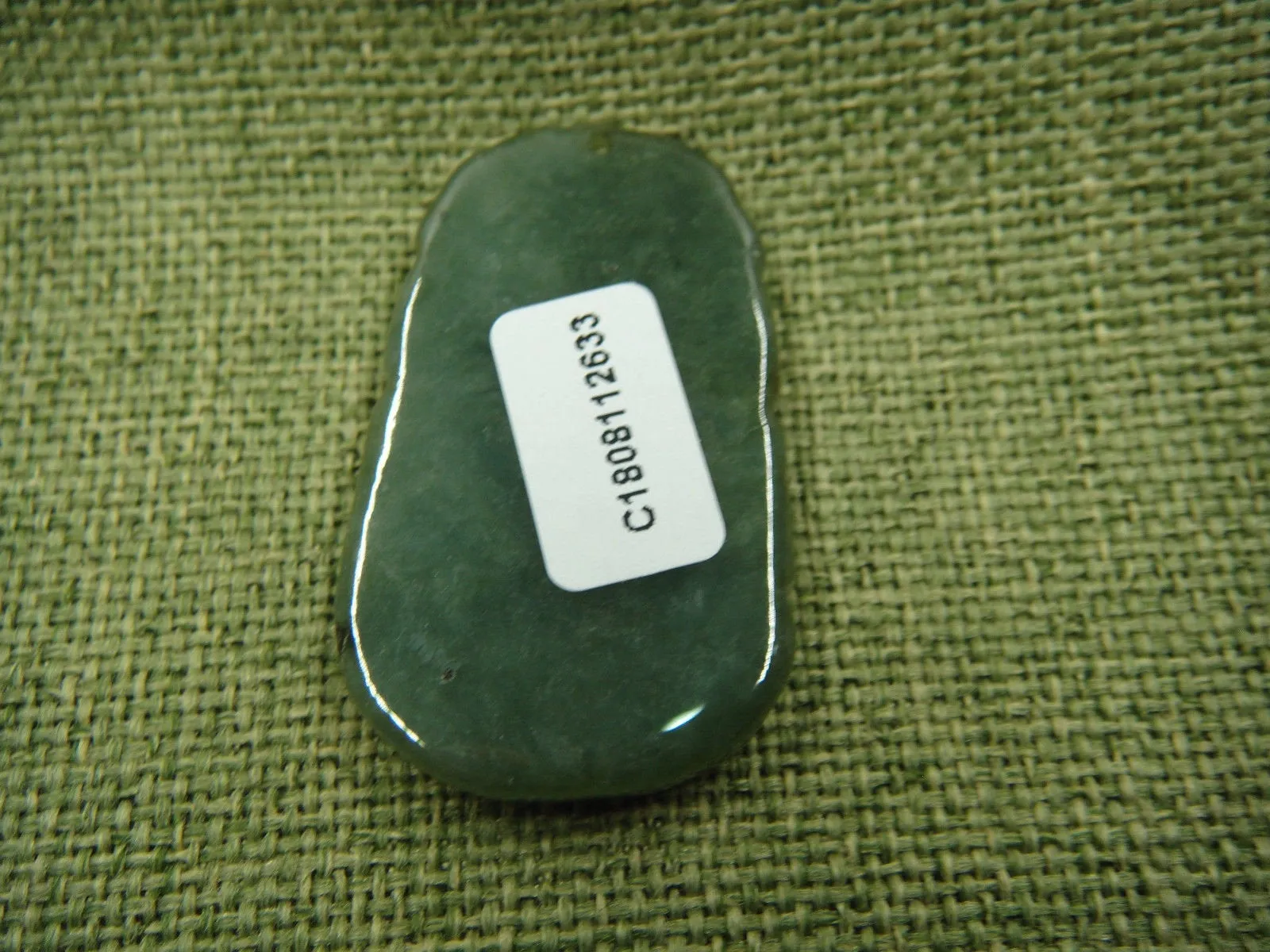 10% OFF- Certified Natural Oily Green Jadeite Emerald A*Jade HandCarved Rooster鸡 Pendant 2633