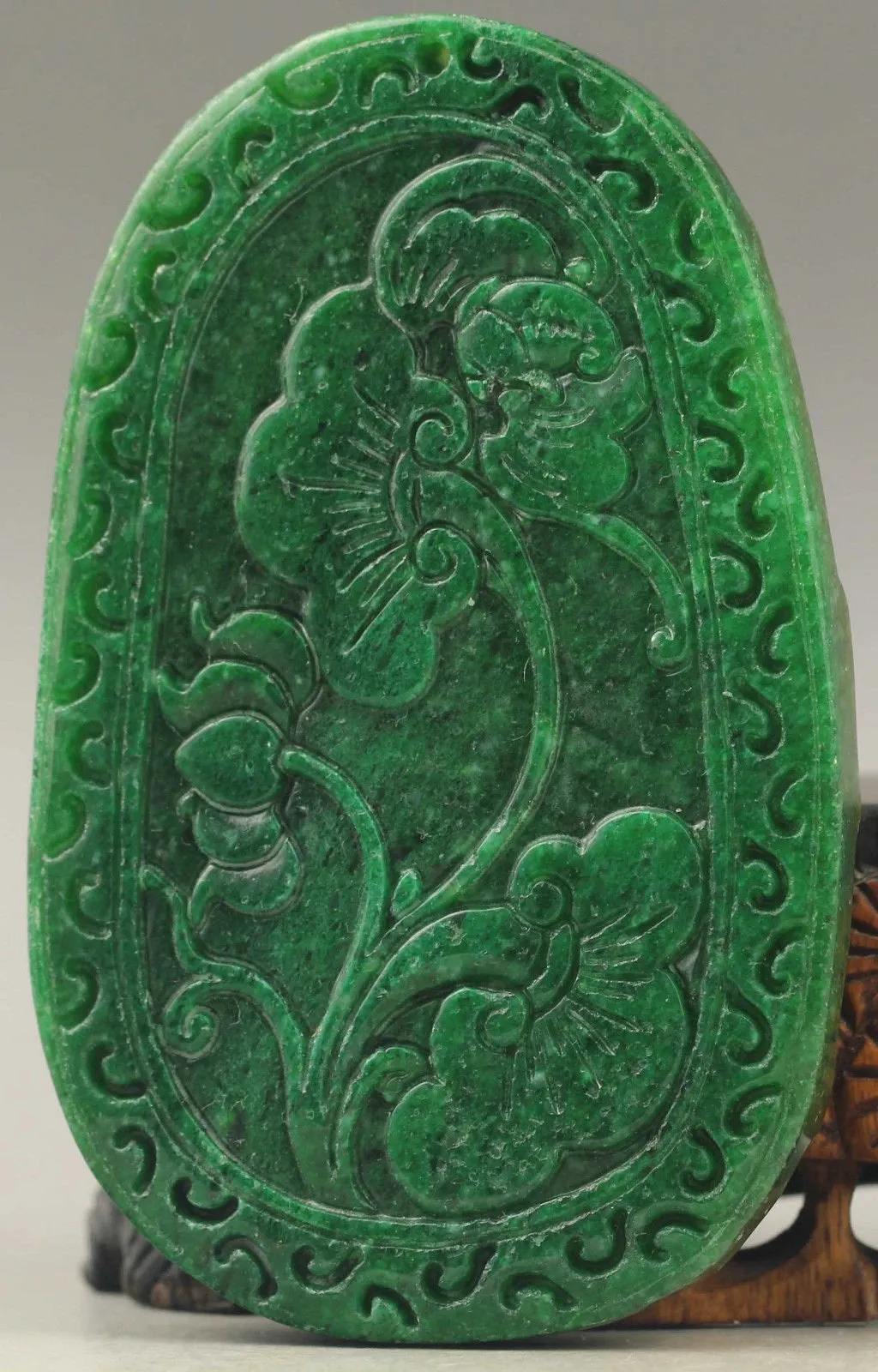 10% OFF- Certified Natural Red and Green Jadeite Emerald Jade Handcarved Horse Pendant《Grade A》NO.C899