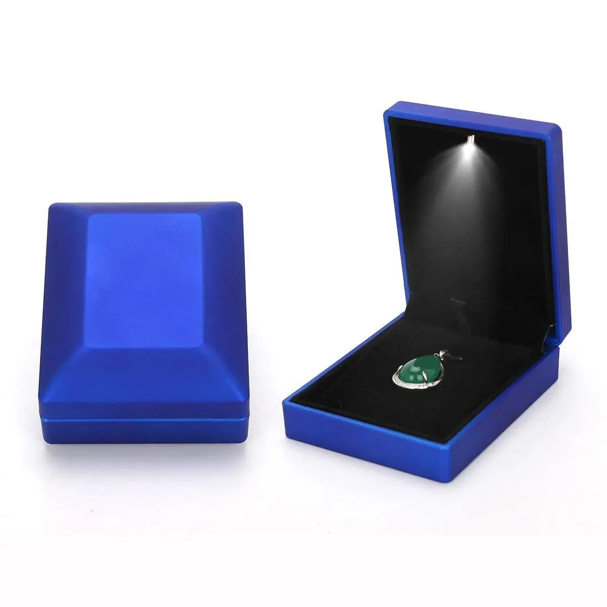 100PCs Pack Wholesale Cheap Custom Jewelry Boxes with Light