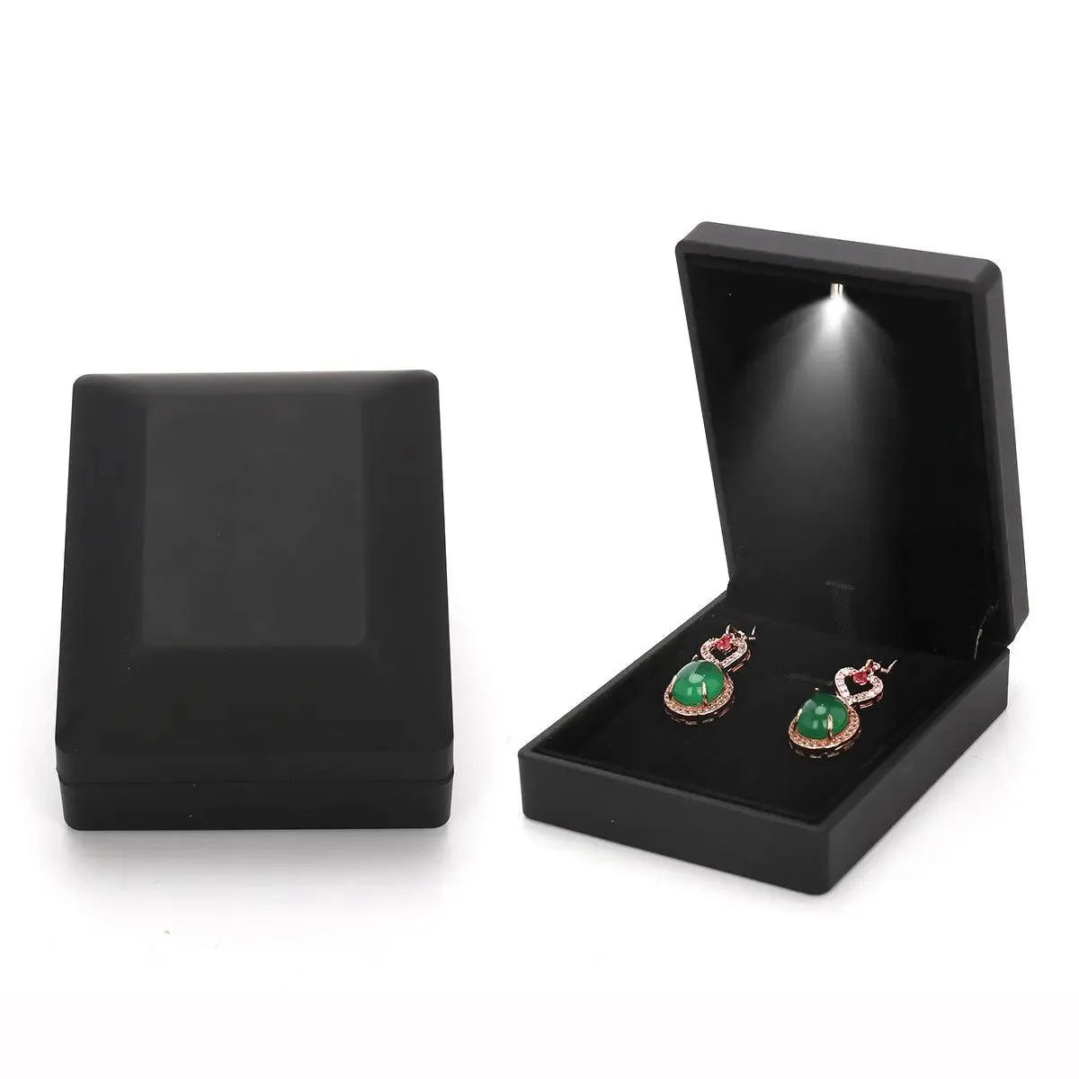 100PCs Pack Wholesale Cheap Custom Jewelry Boxes with Light