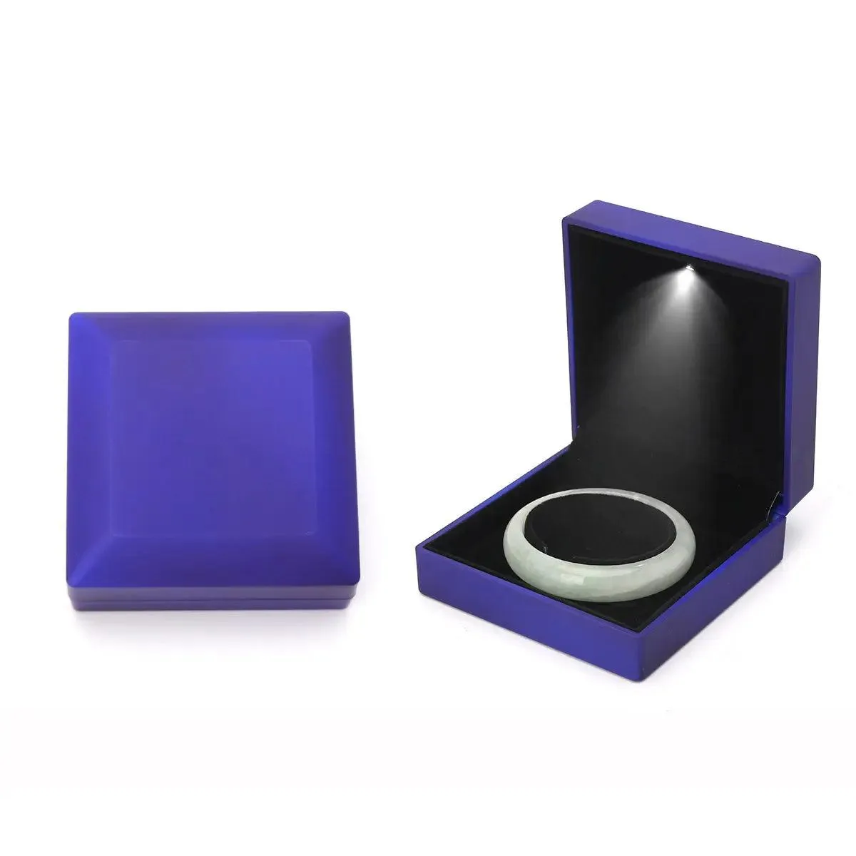 100PCs Pack Wholesale Cheap Custom Jewelry Boxes with Light
