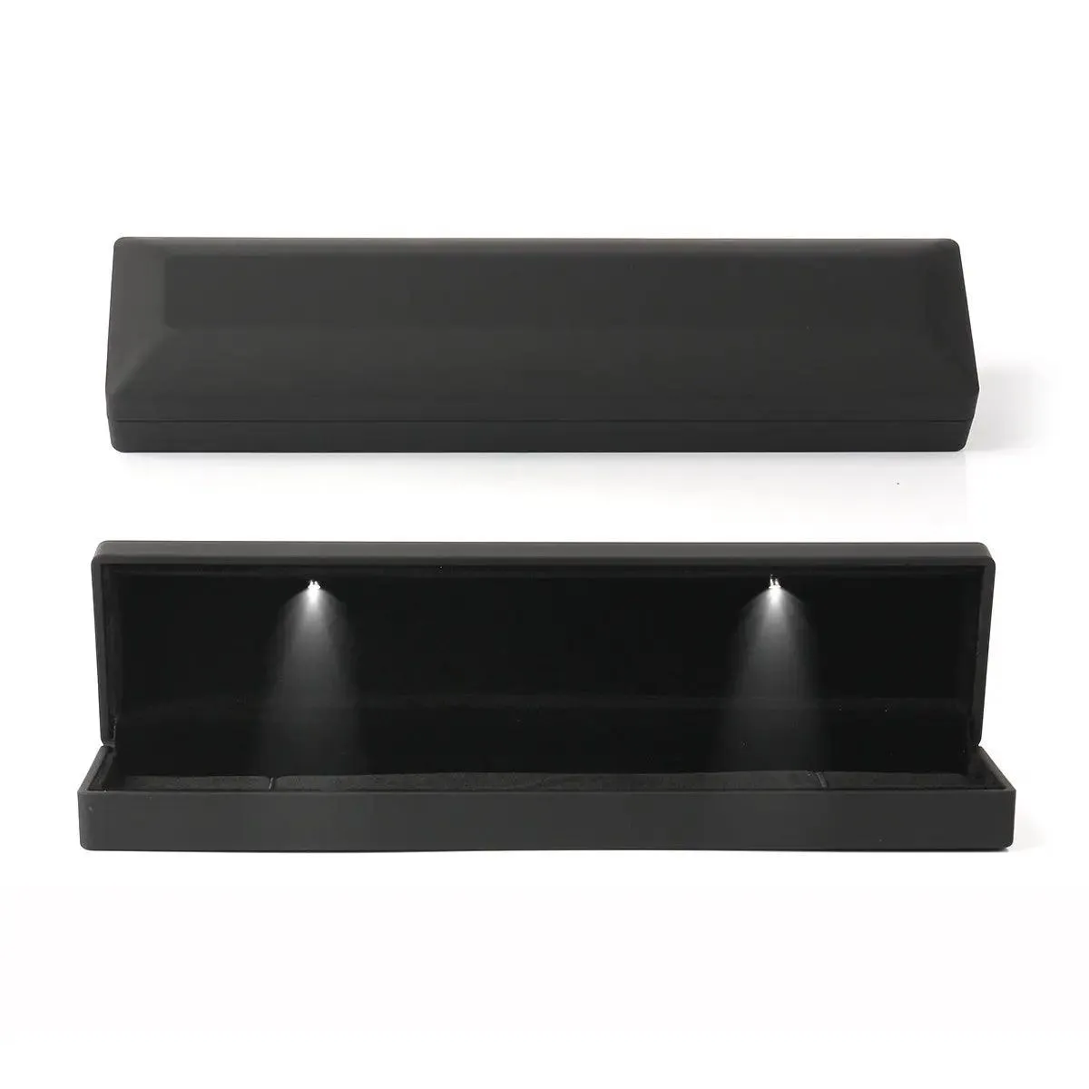 100PCs Pack Wholesale Cheap Custom Jewelry Boxes with Light
