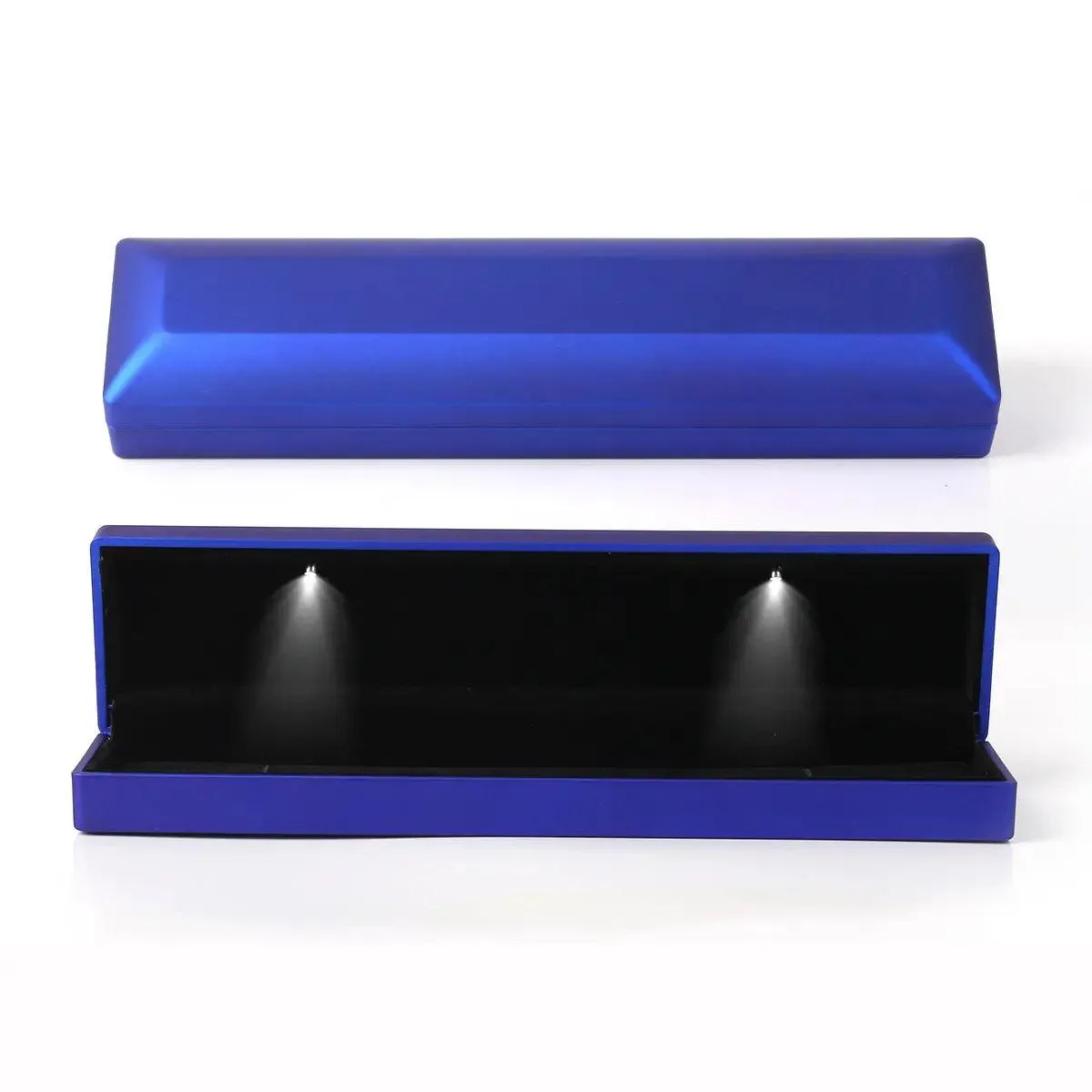 100PCs Pack Wholesale Cheap Custom Jewelry Boxes with Light