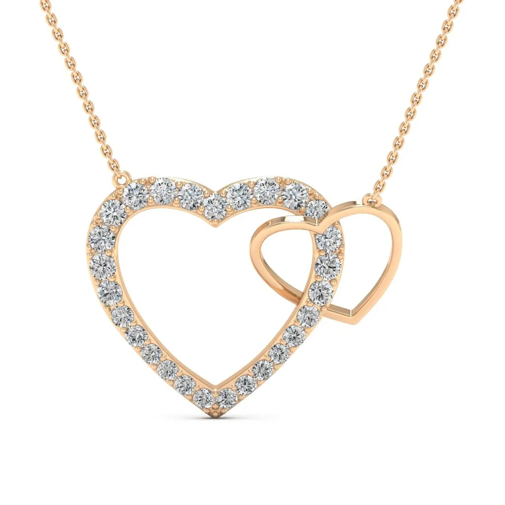 1.26 d.e.w cts Cordelia Moissanite Necklace