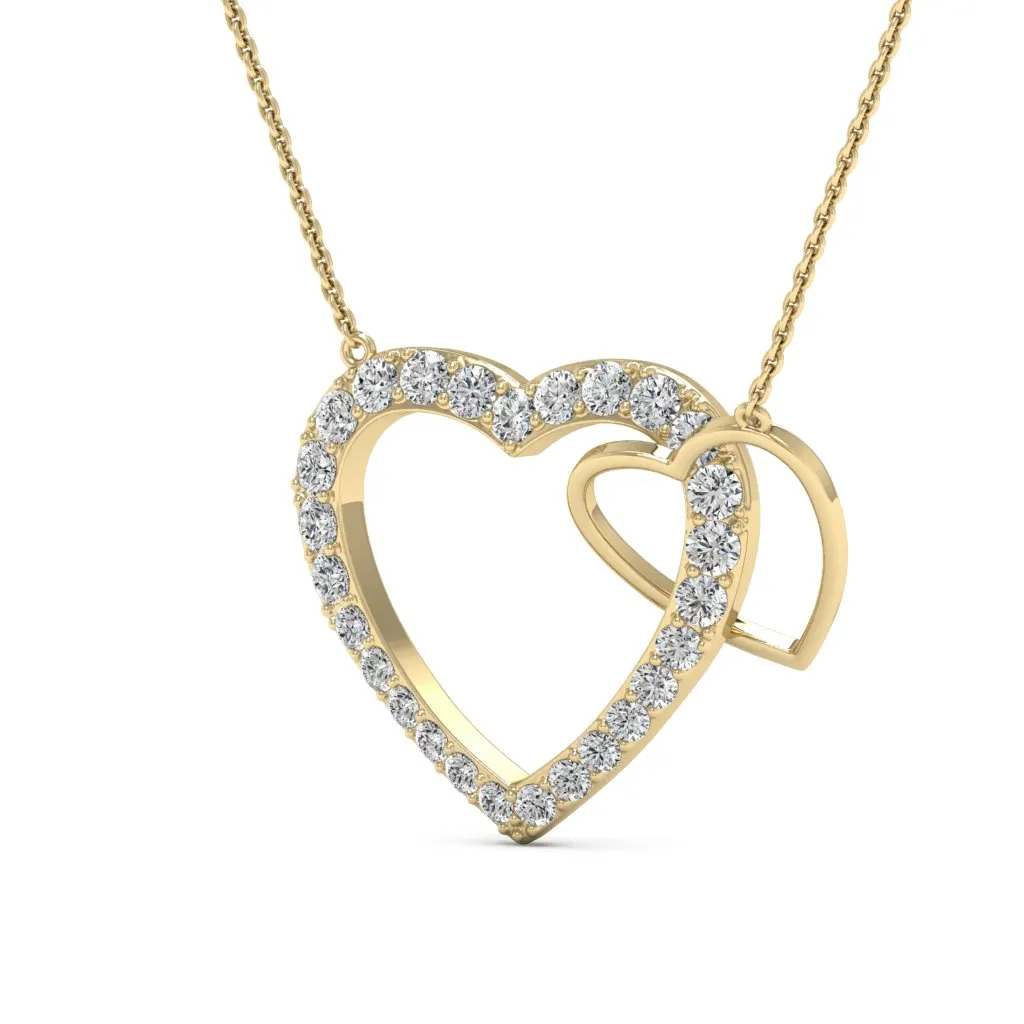 1.26 d.e.w cts Cordelia Moissanite Necklace
