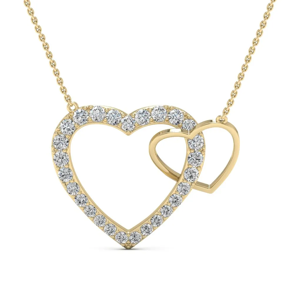 1.26 d.e.w cts Cordelia Moissanite Necklace