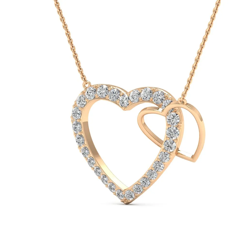 1.26 d.e.w cts Cordelia Moissanite Necklace