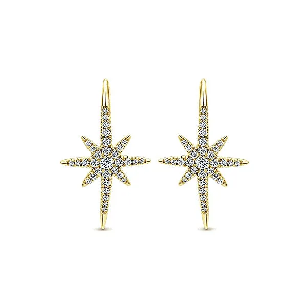 14k Yellow Gold Starlis Drop