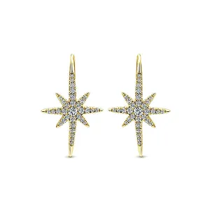 14k Yellow Gold Starlis Drop