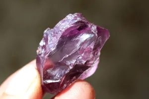 18 grams Faceting Rough Amethyst for Cutting