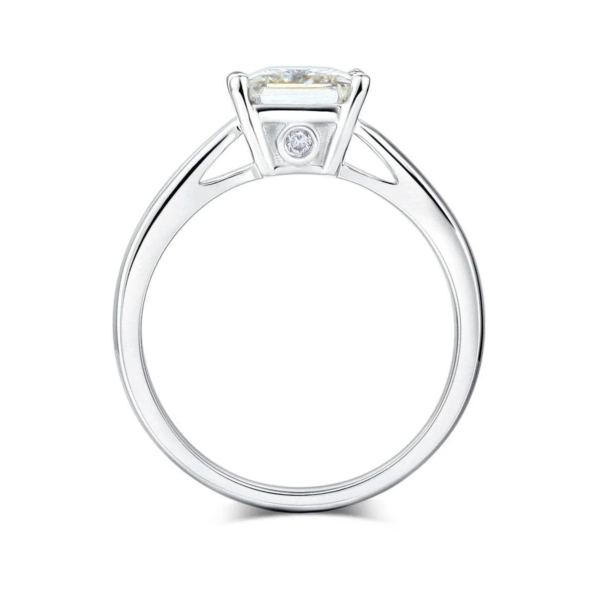 1ct Princess Cut Diamond 14K White Gold
