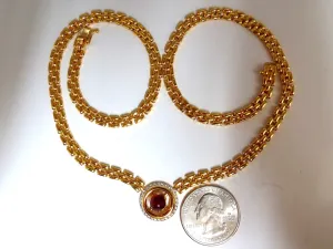 2.36ct natural Spinel Necklace 14kt