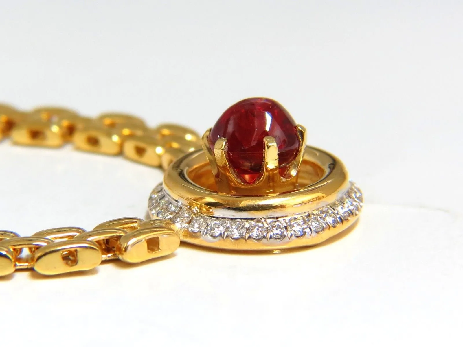 2.36ct natural Spinel Necklace 14kt