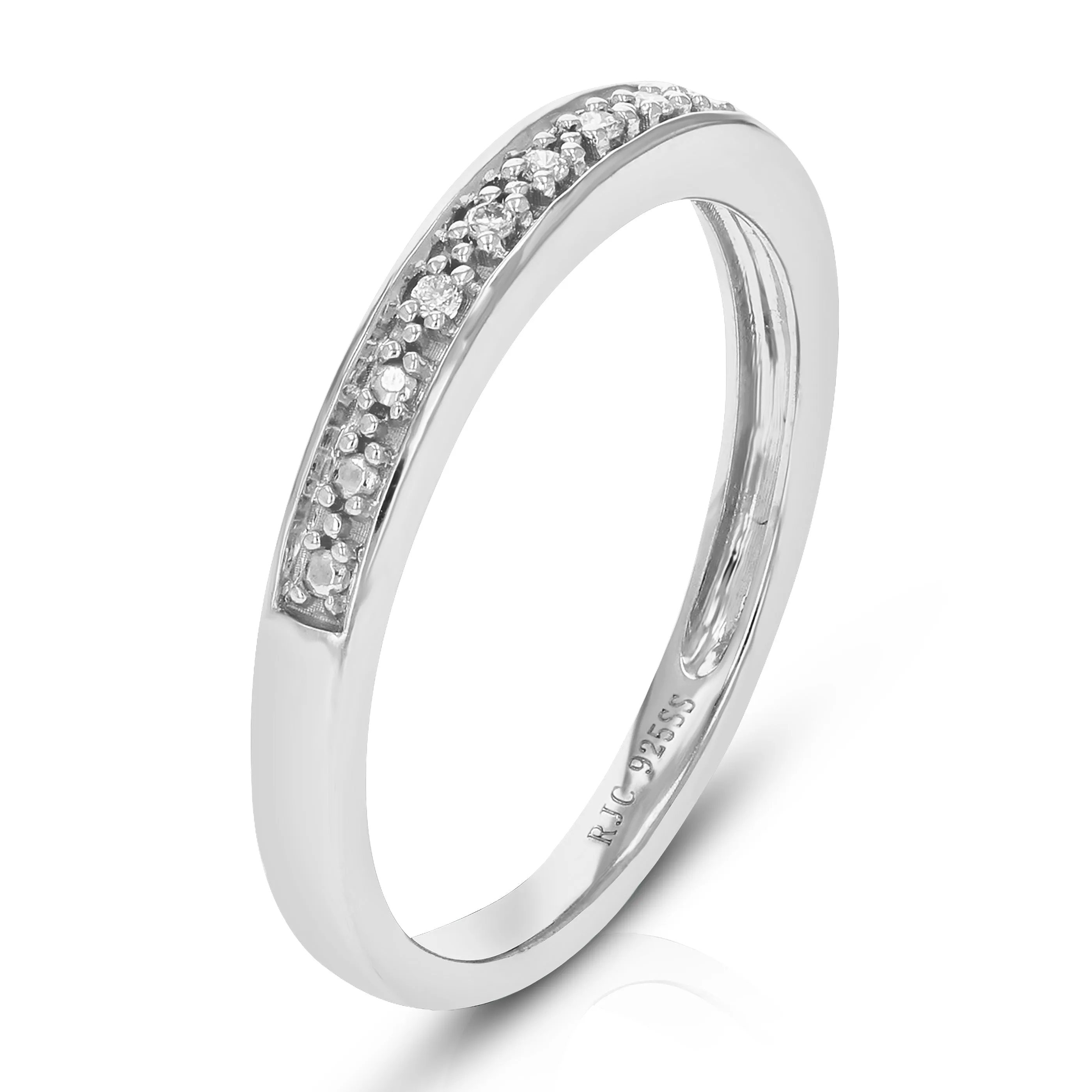 2/5 cttw Lab Grown Diamond Cushion Bridal Set in Sterling Silver
