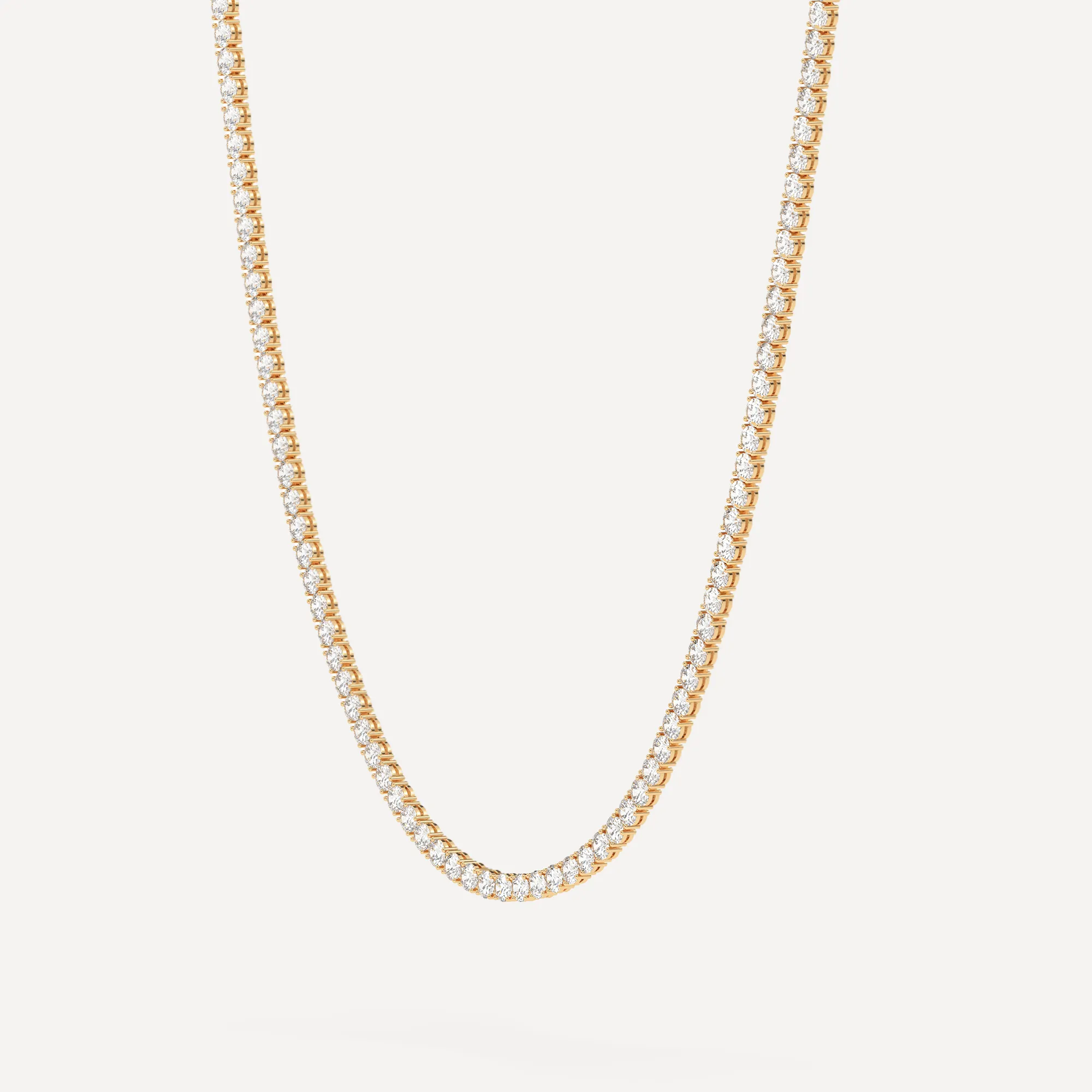 3 carat Diamond Tennis 16" Necklace