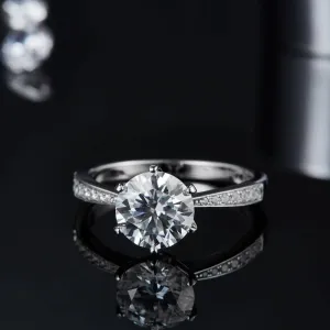 3.0ct Classic Style Diamond Engagement Ring