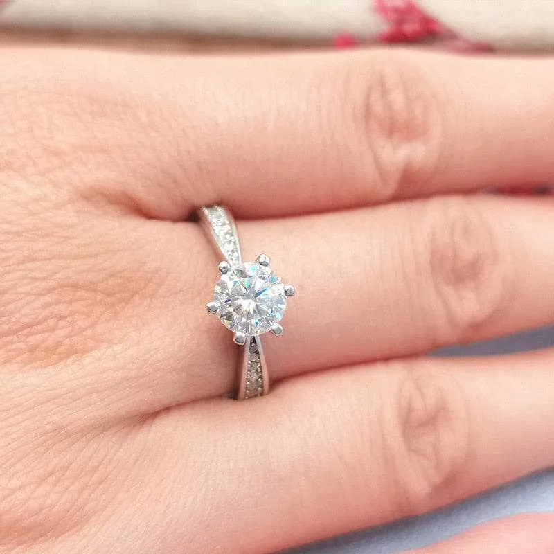 3.0ct Classic Style Diamond Engagement Ring