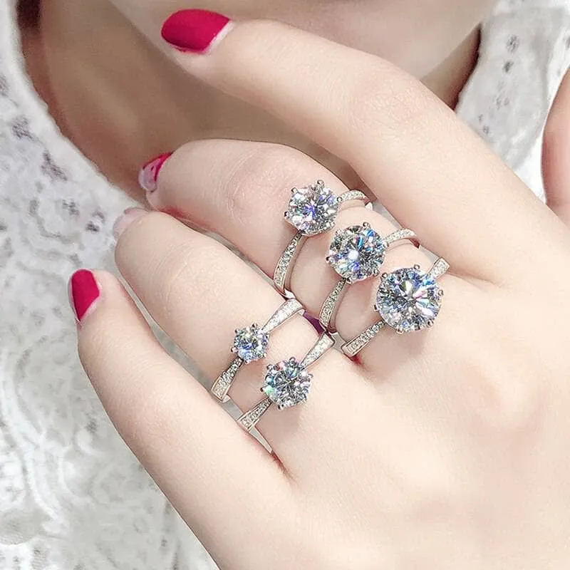 3.0ct Classic Style Diamond Engagement Ring
