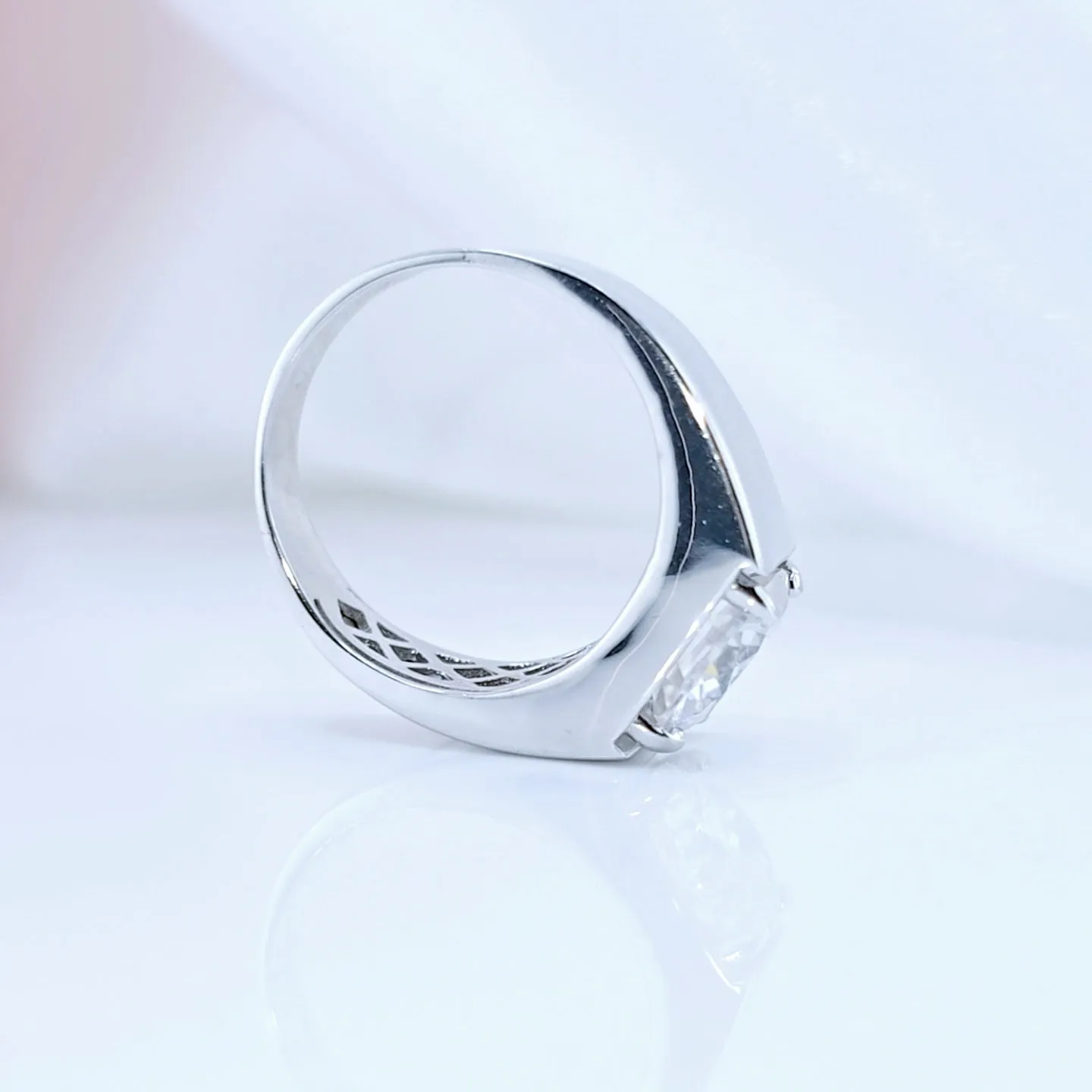 3.0CT Color D VVS Adjustable Diamond Ring