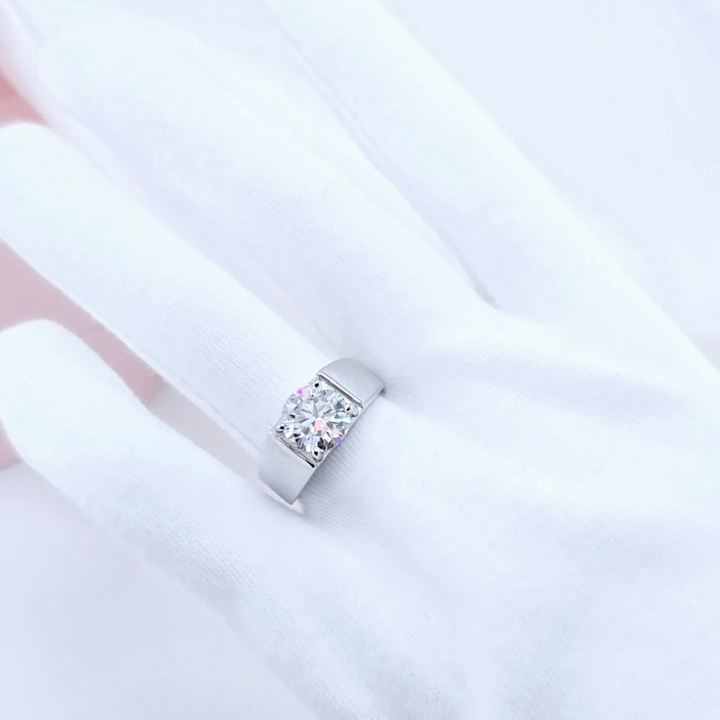 3.0CT Color D VVS Adjustable Diamond Ring
