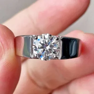 3.0CT Color D VVS Adjustable Diamond Ring