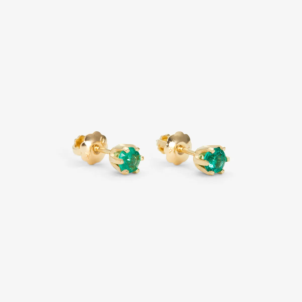 3.5mm Emerald Studs | E1903E