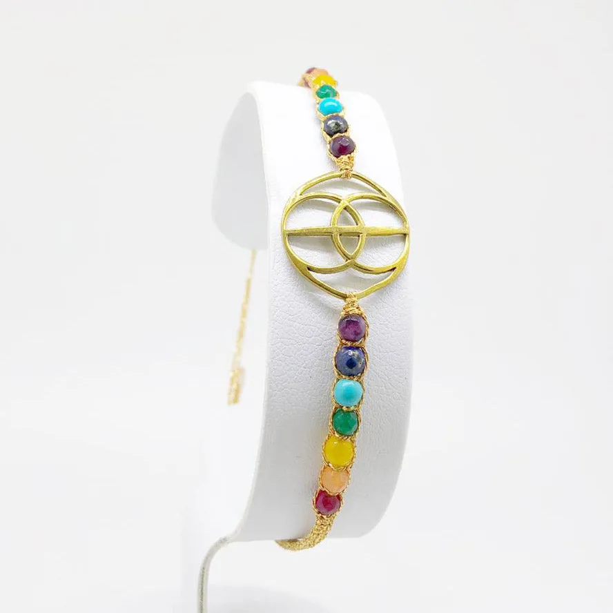 7 Chakra Goddess Bracelet