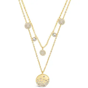 Absolute Sparkler Double Necklace - Gold