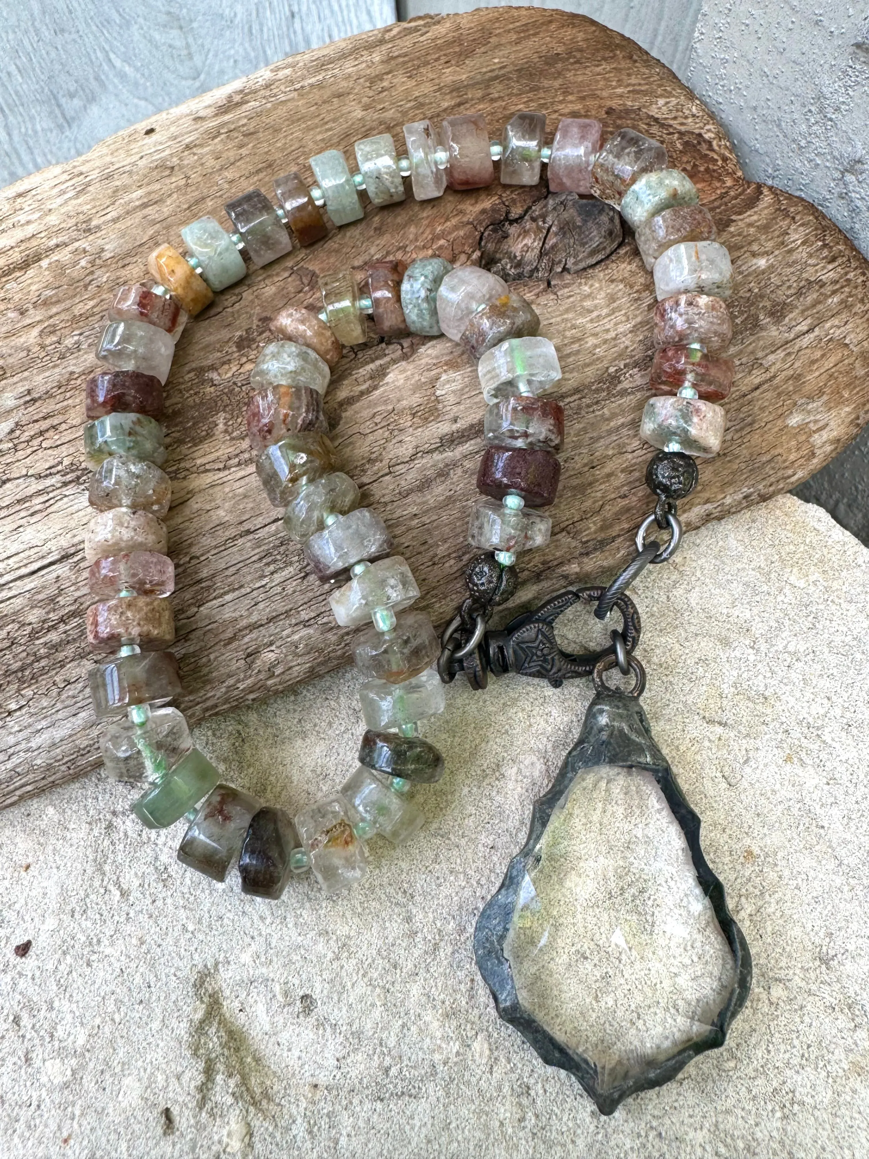 Agate and Crystal