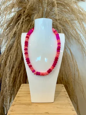 Agate Gemstone Necklace