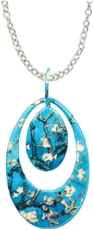 Almond Blossoms Necklace #4808X by d'ears