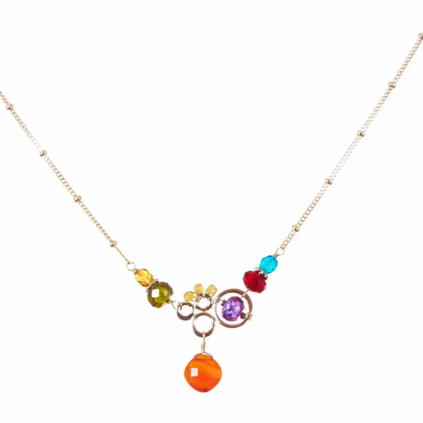Aria Small Bubble Necklace