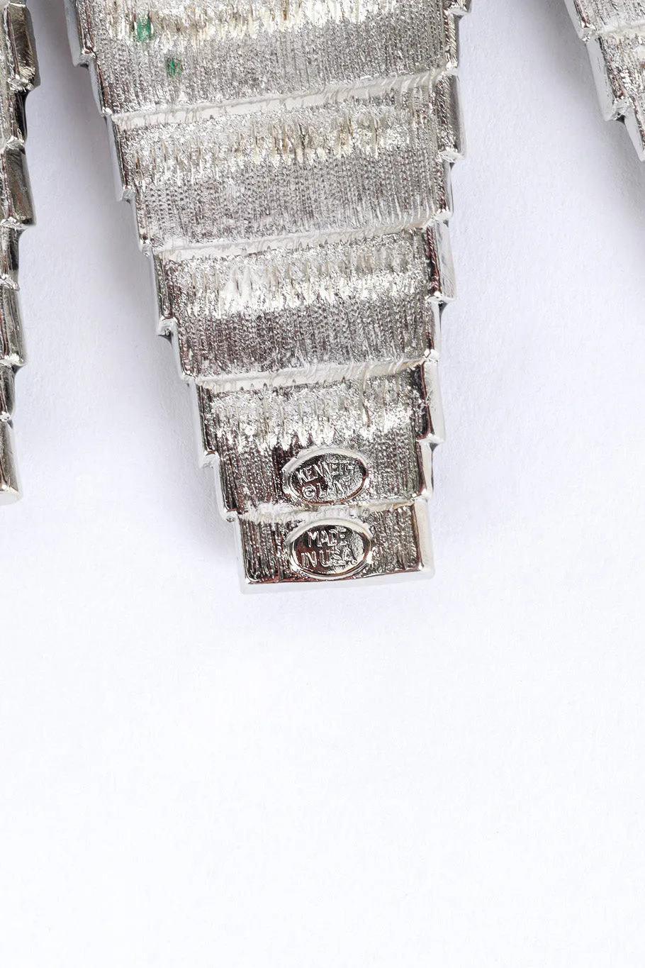 Art Deco Column Pendant Necklace