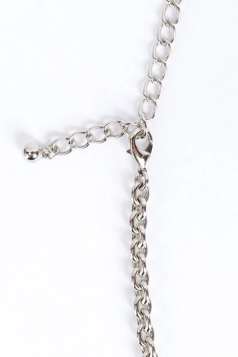 Art Deco Column Pendant Necklace