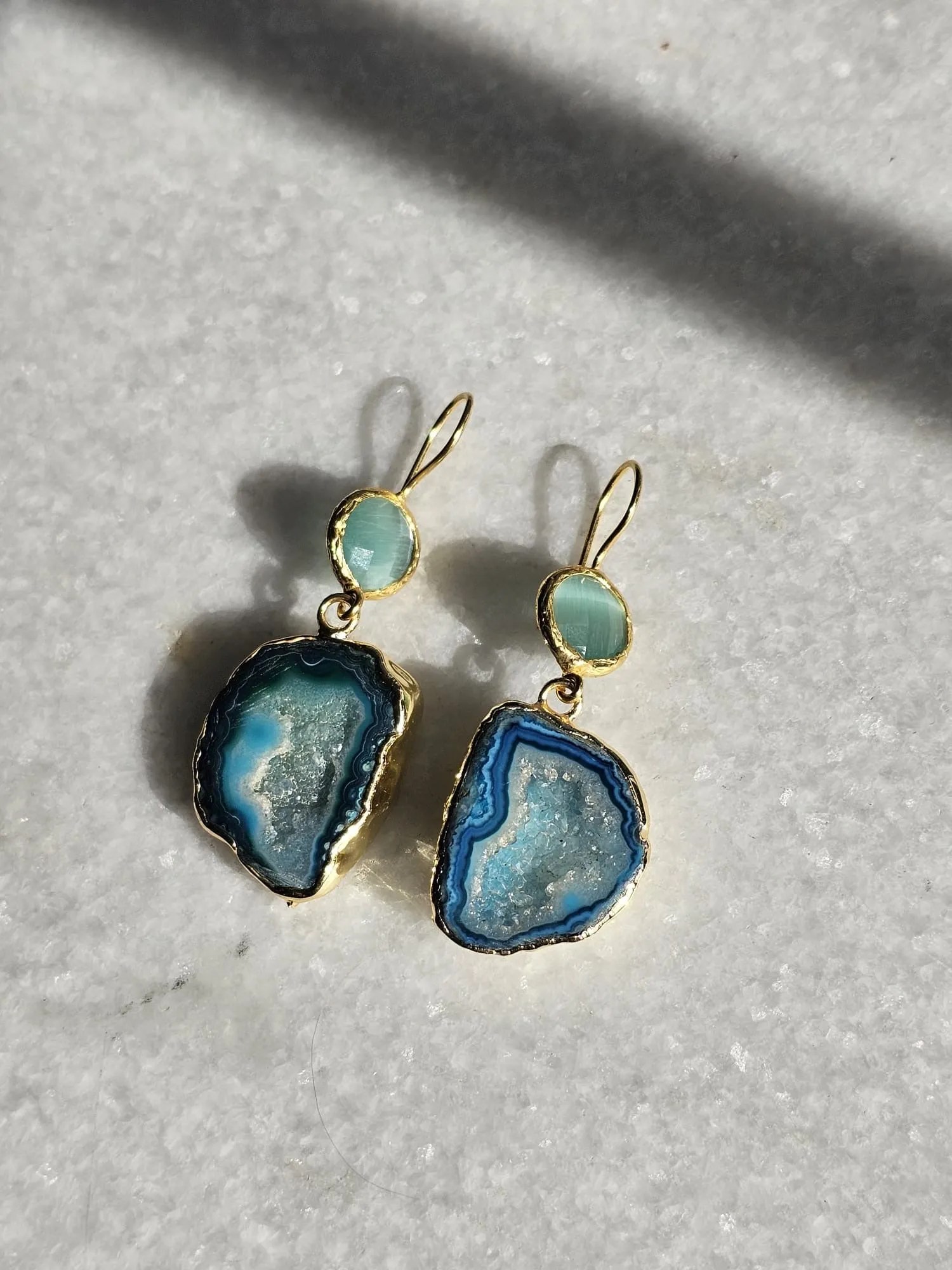 Atlanticus Geode Earrings