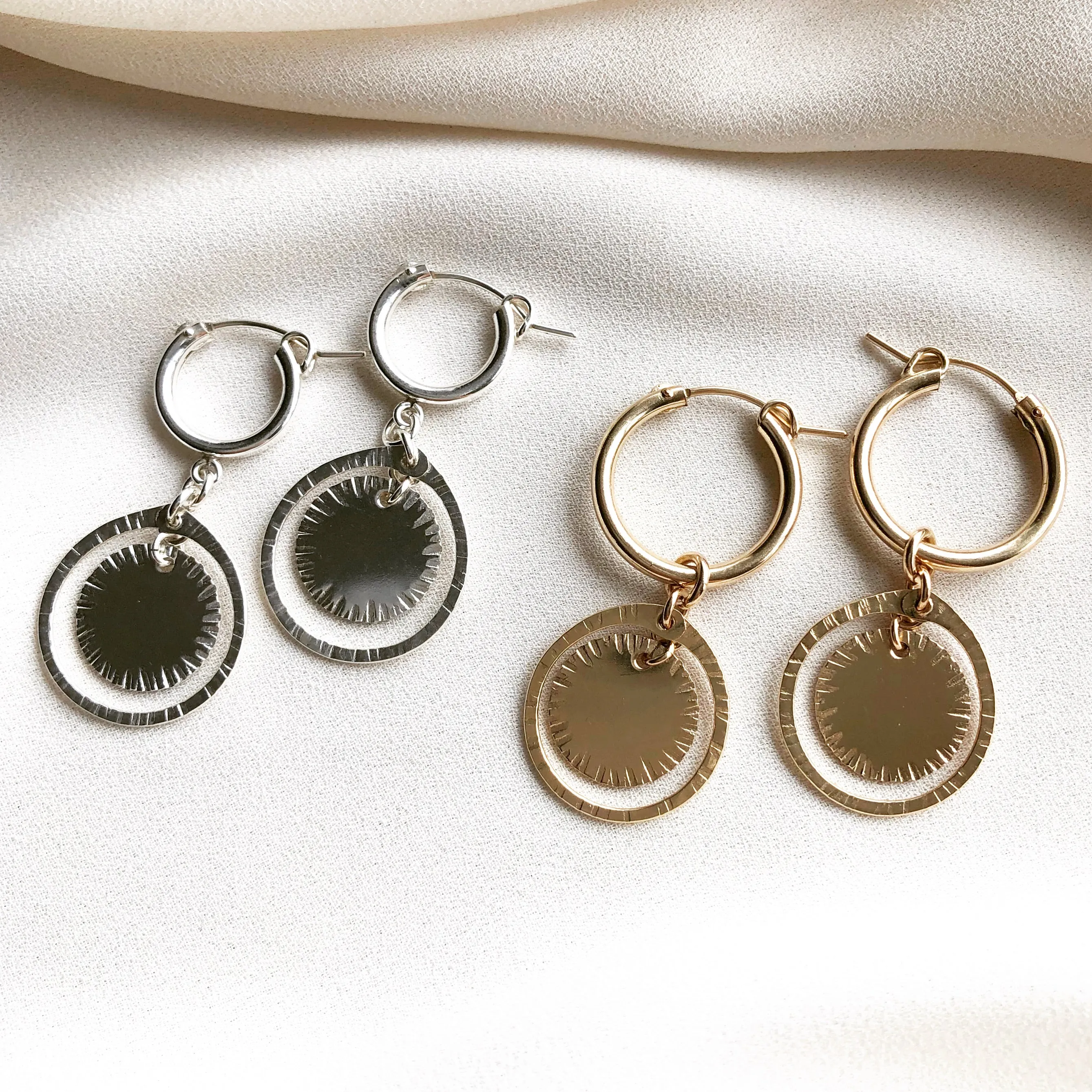 AURUM HOOP EARRINGS