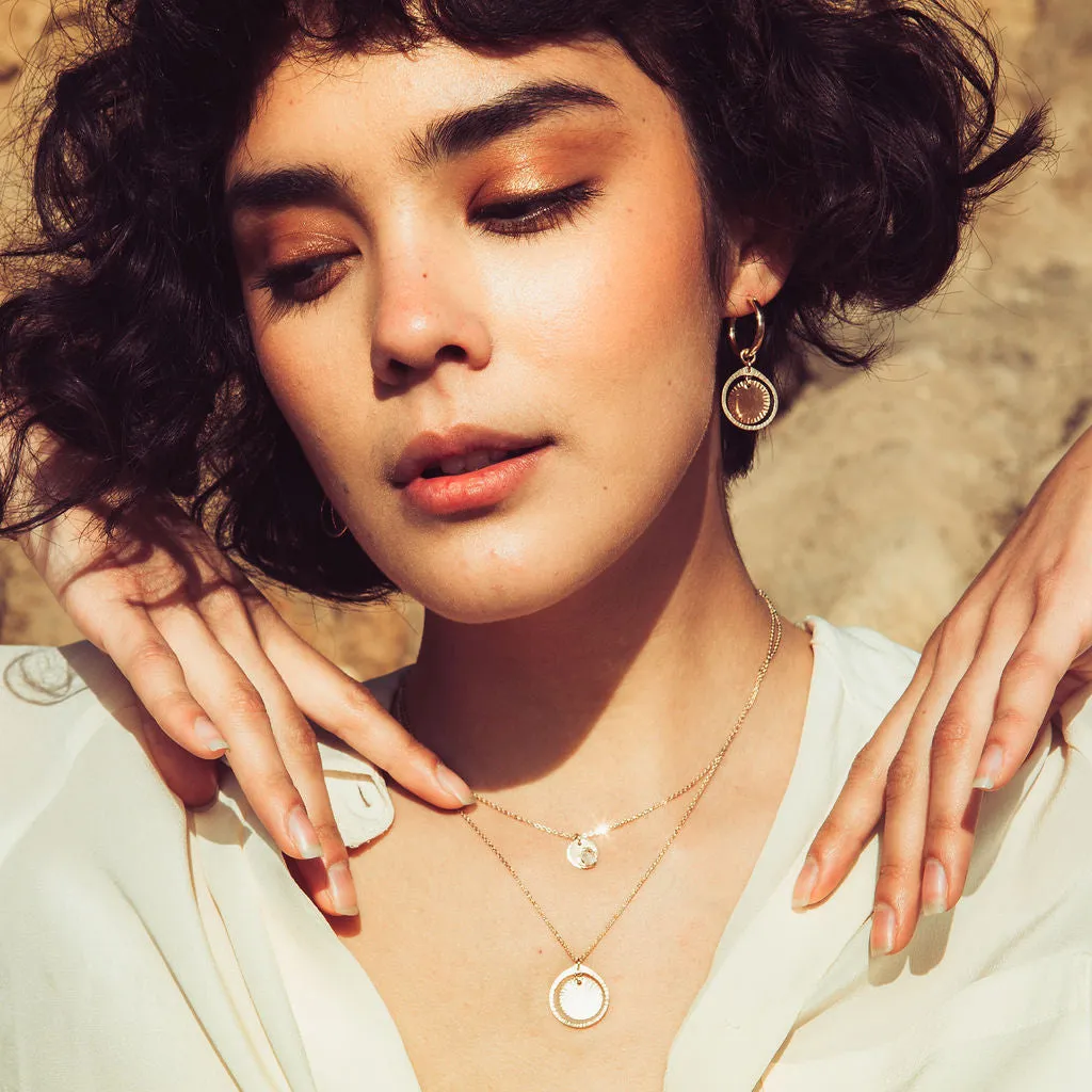 AURUM HOOP EARRINGS