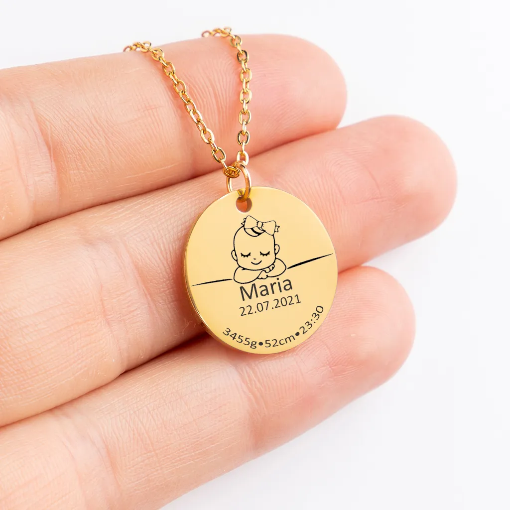 Baby Birth Love Necklace