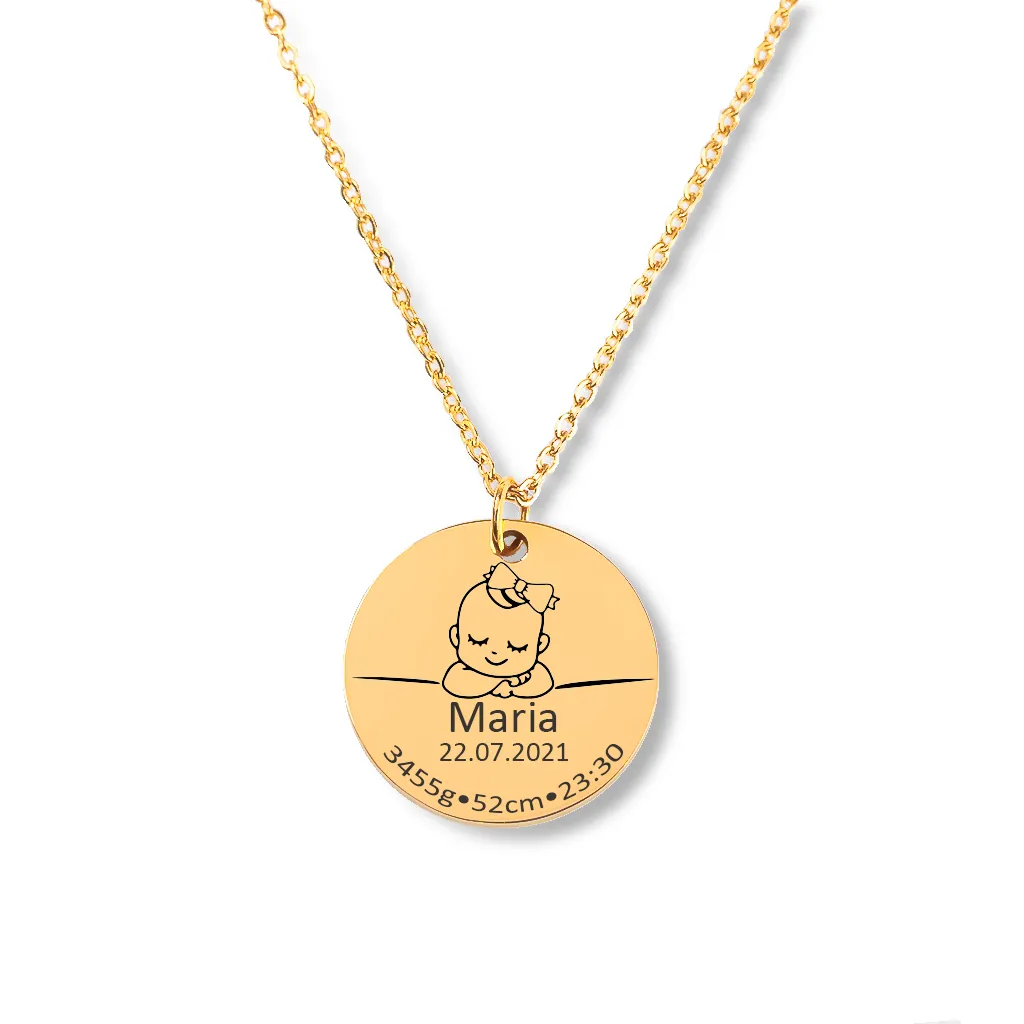 Baby Birth Love Necklace