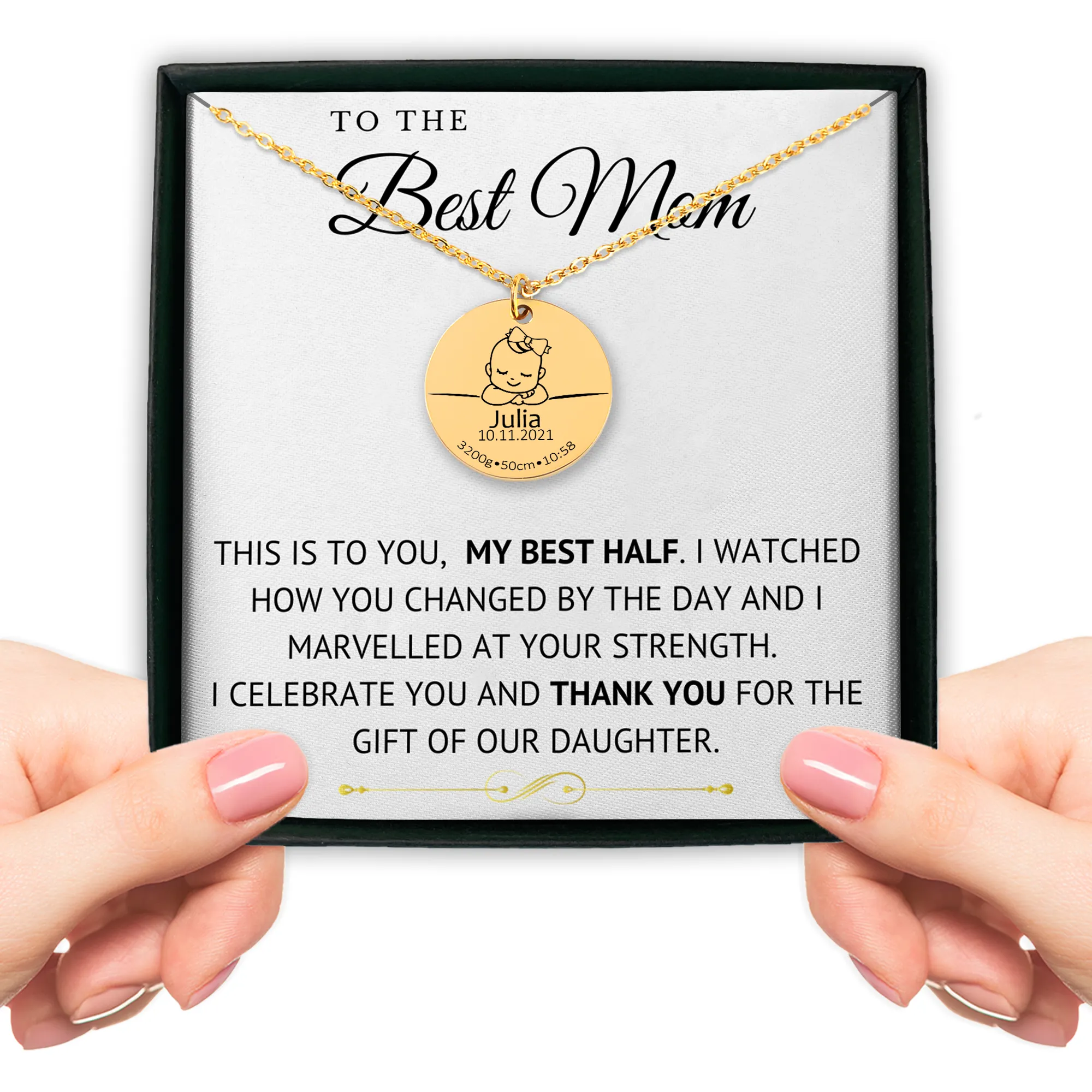 Baby Birth Love Necklace