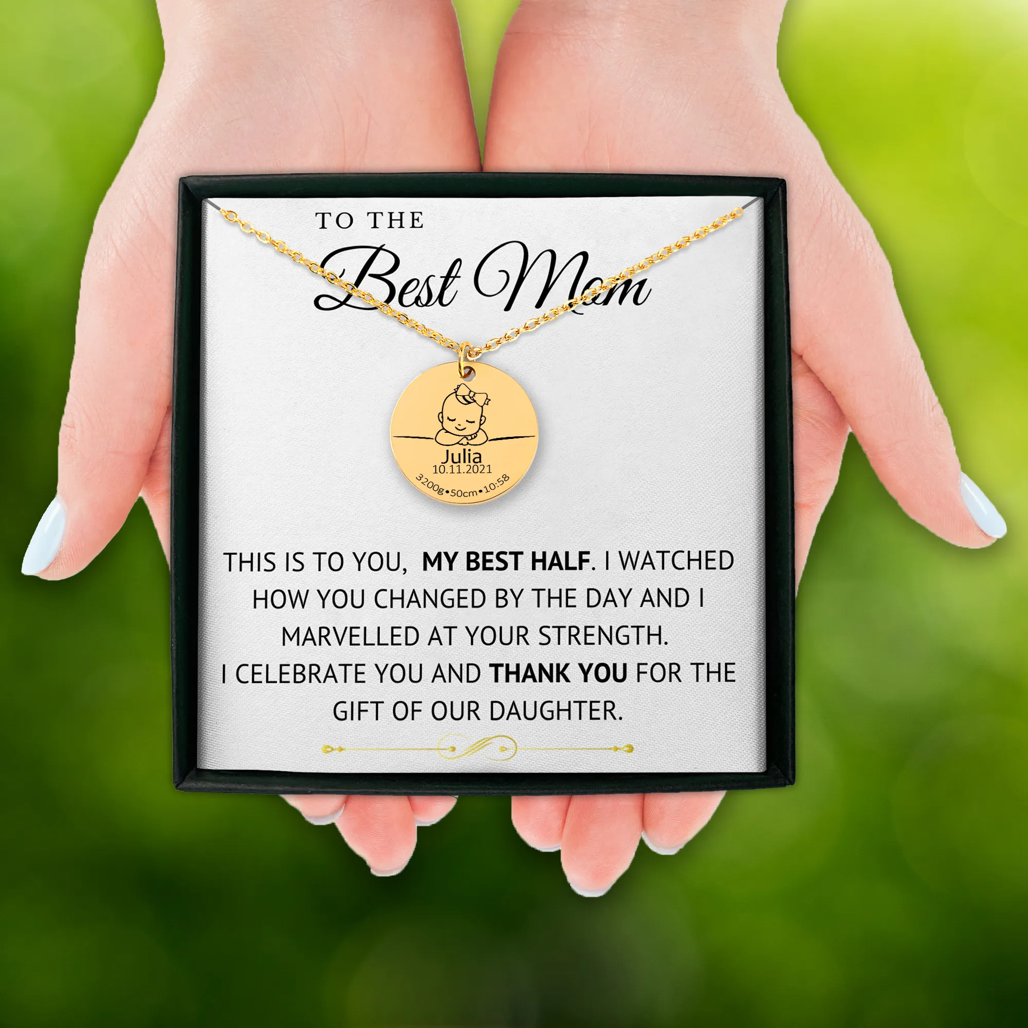Baby Birth Love Necklace