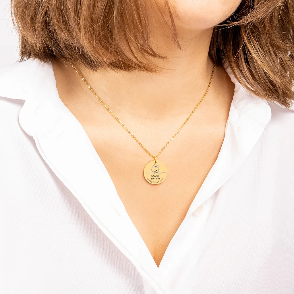 Baby Birth Love Necklace