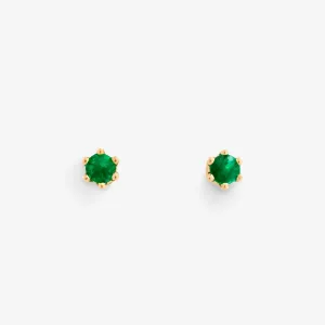 Baby Emerald Studs | E1901E